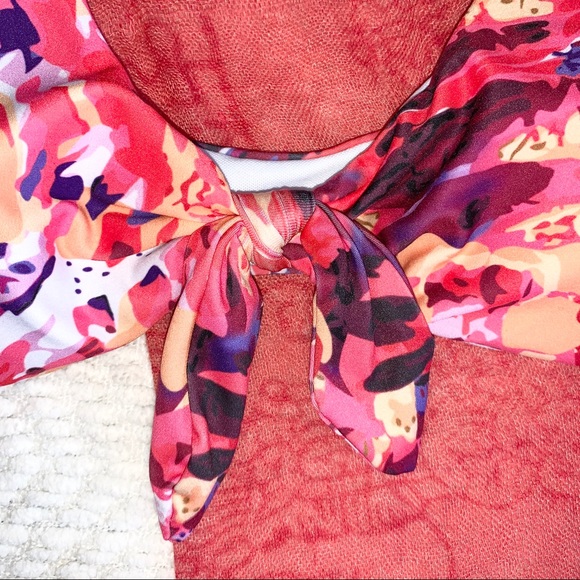 Bikini Top And Bottom Set Multicolor Size Medium - Picture 9 of 15